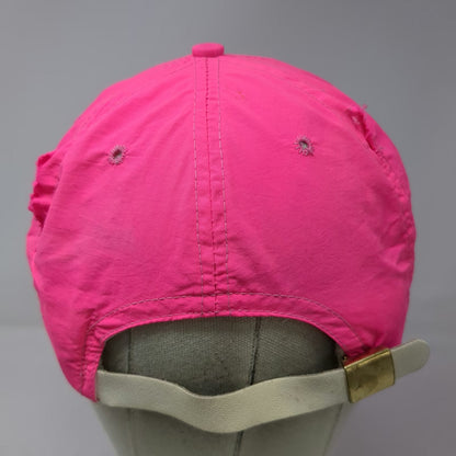 Hot Tuna 5 Panel Pink Strapback Hat Australia Rope Fish Logo Surf USA Vintage
