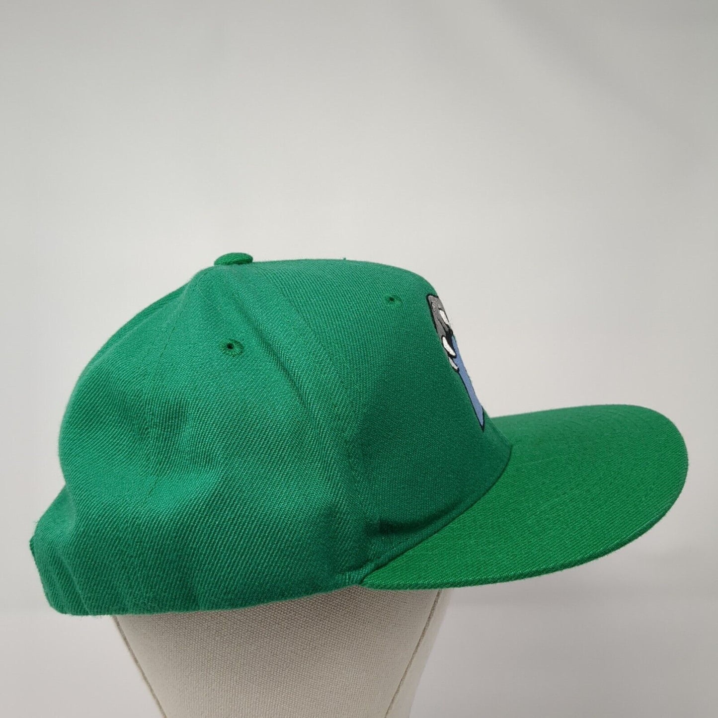 Letter B Claw Snapback Hat Green One Size Adjustable Embroidered Decky