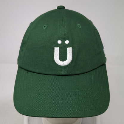 Grüns Baseball Cap Green One Size Cotton Adjustable Slideback Embroidered Hat