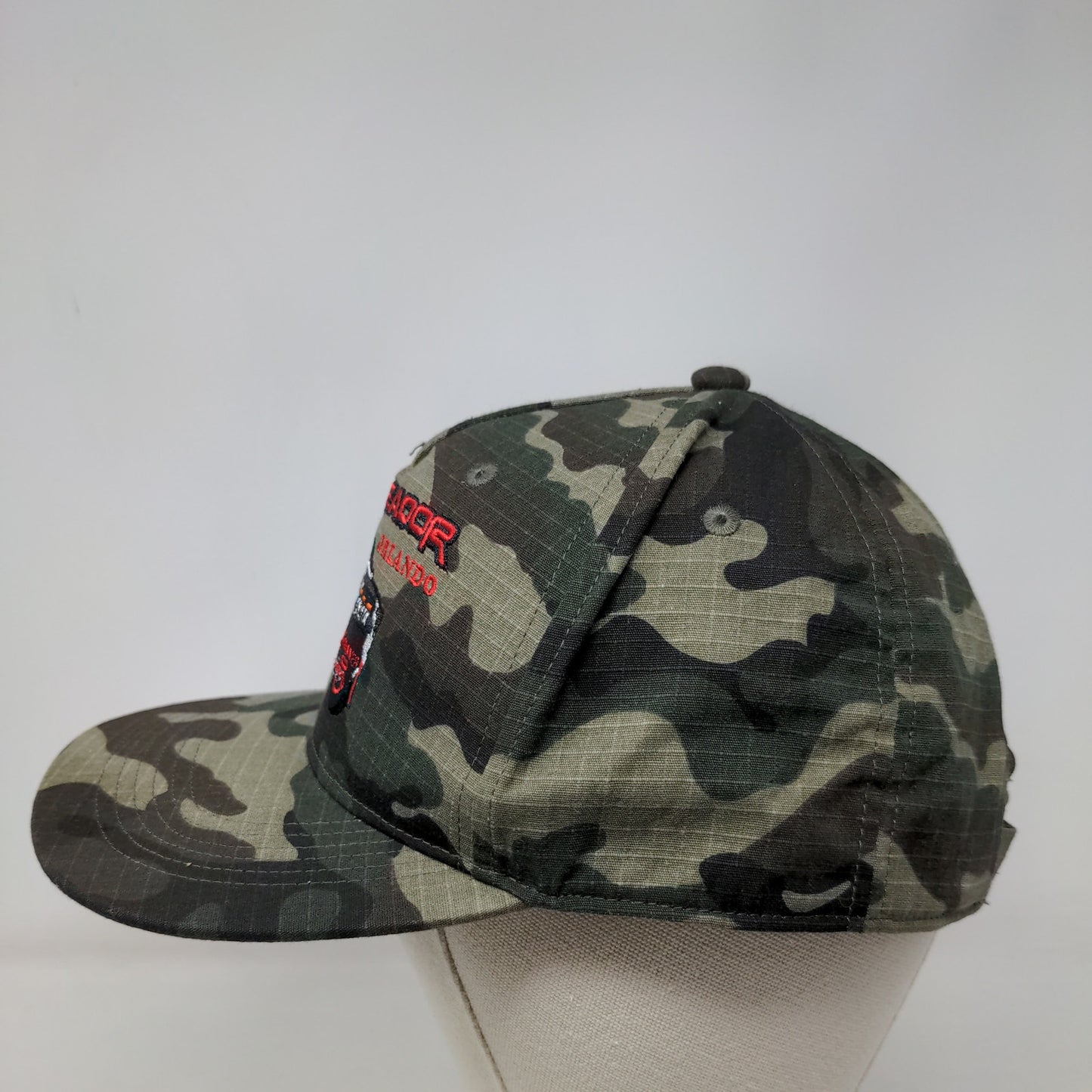 El Creador Orlando Off Road Strapback Camo Hat Embroidered Logo Car