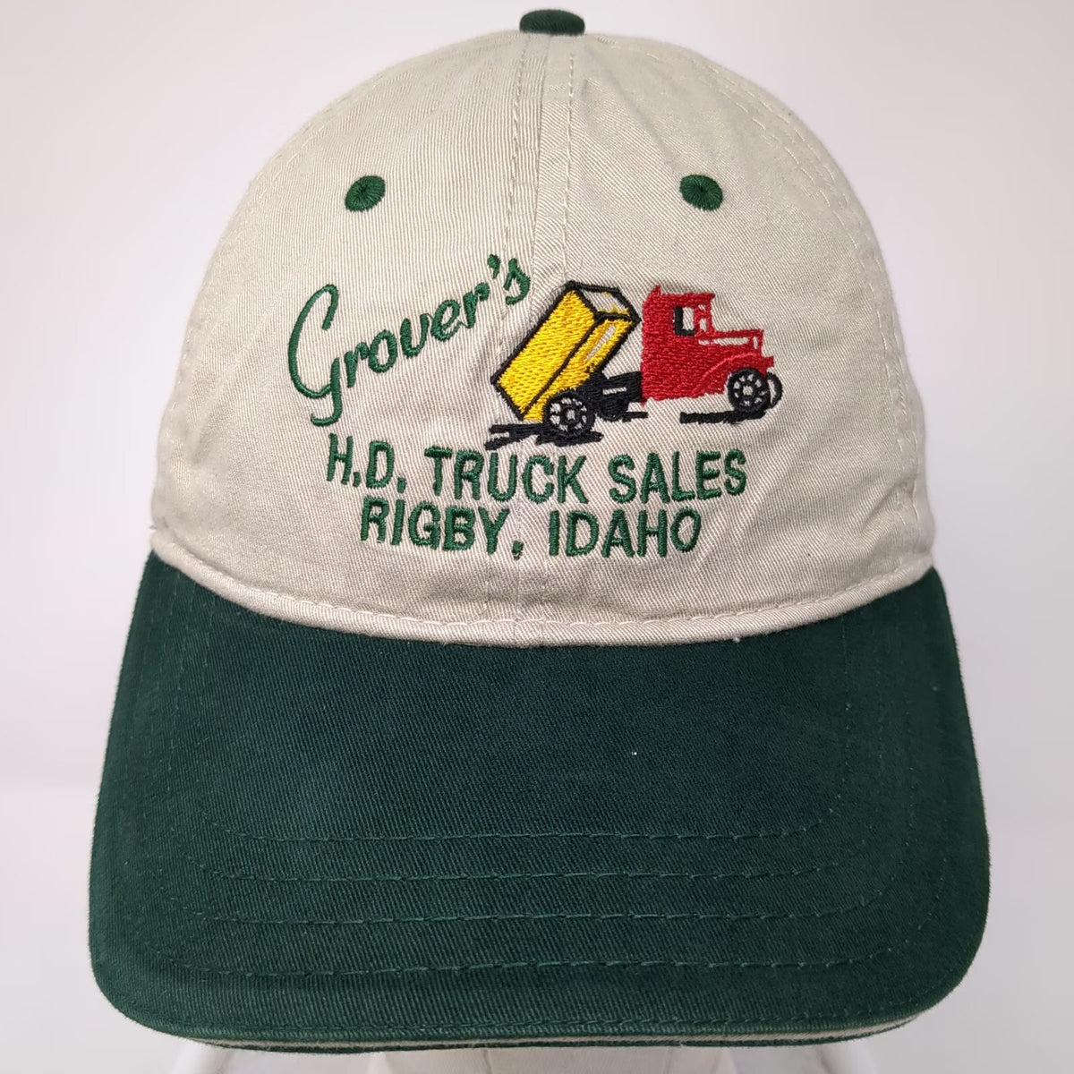 Otto Baseball Cap Beige One Size Grover's H.D. Truck Sales Rigby Idaho Truck Hat
