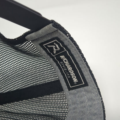 Idaho Roots Snapback Mesh Back Trucker Hat Gray One Size Richardson