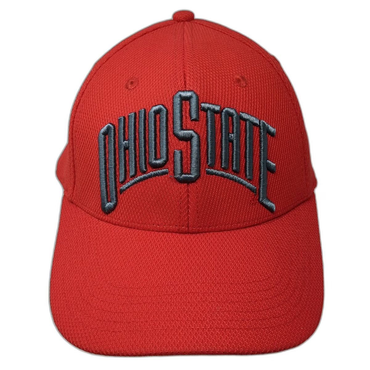 Ohio State Buckeyes NCAA Top of the World Red L Hat Cap Stretch Fit Performance