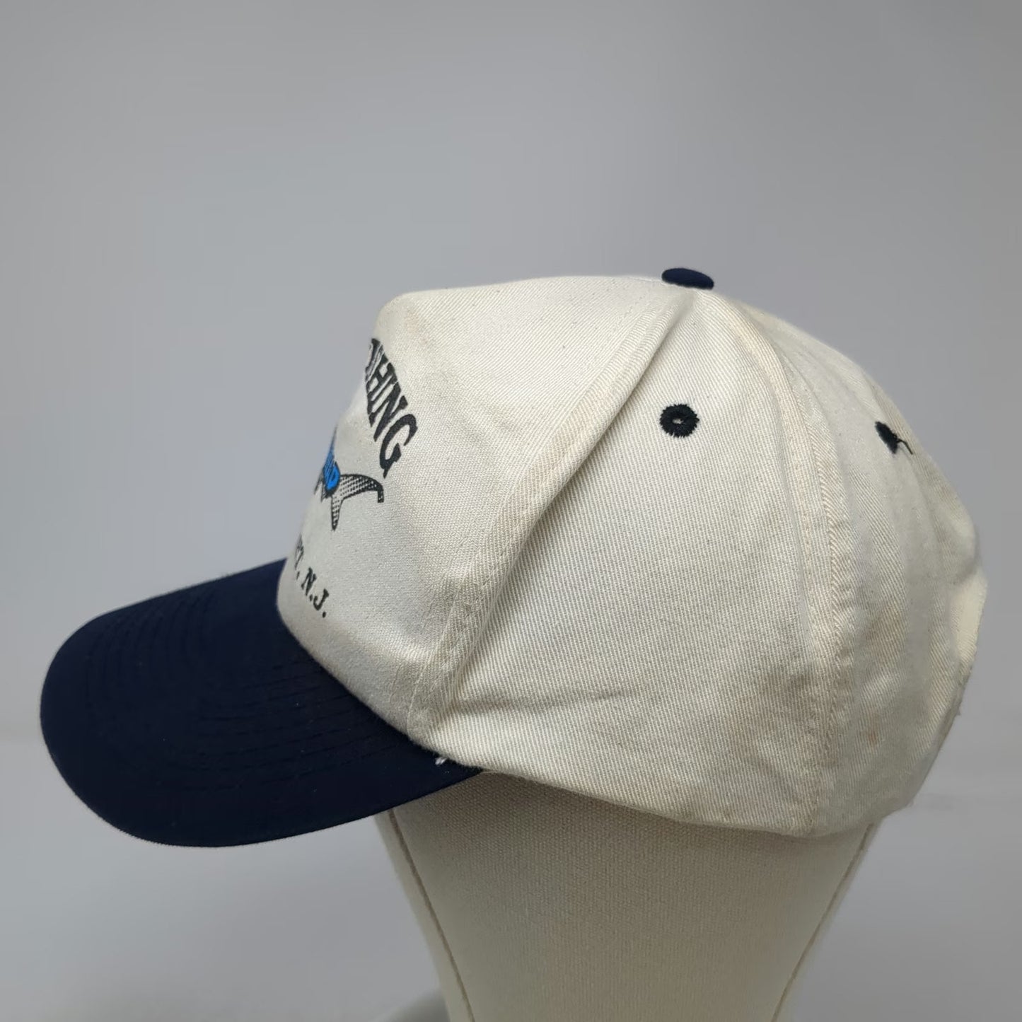 Toppers Inc Trucker White Blue One Size Sportfishing Hammerhead Shark Hat