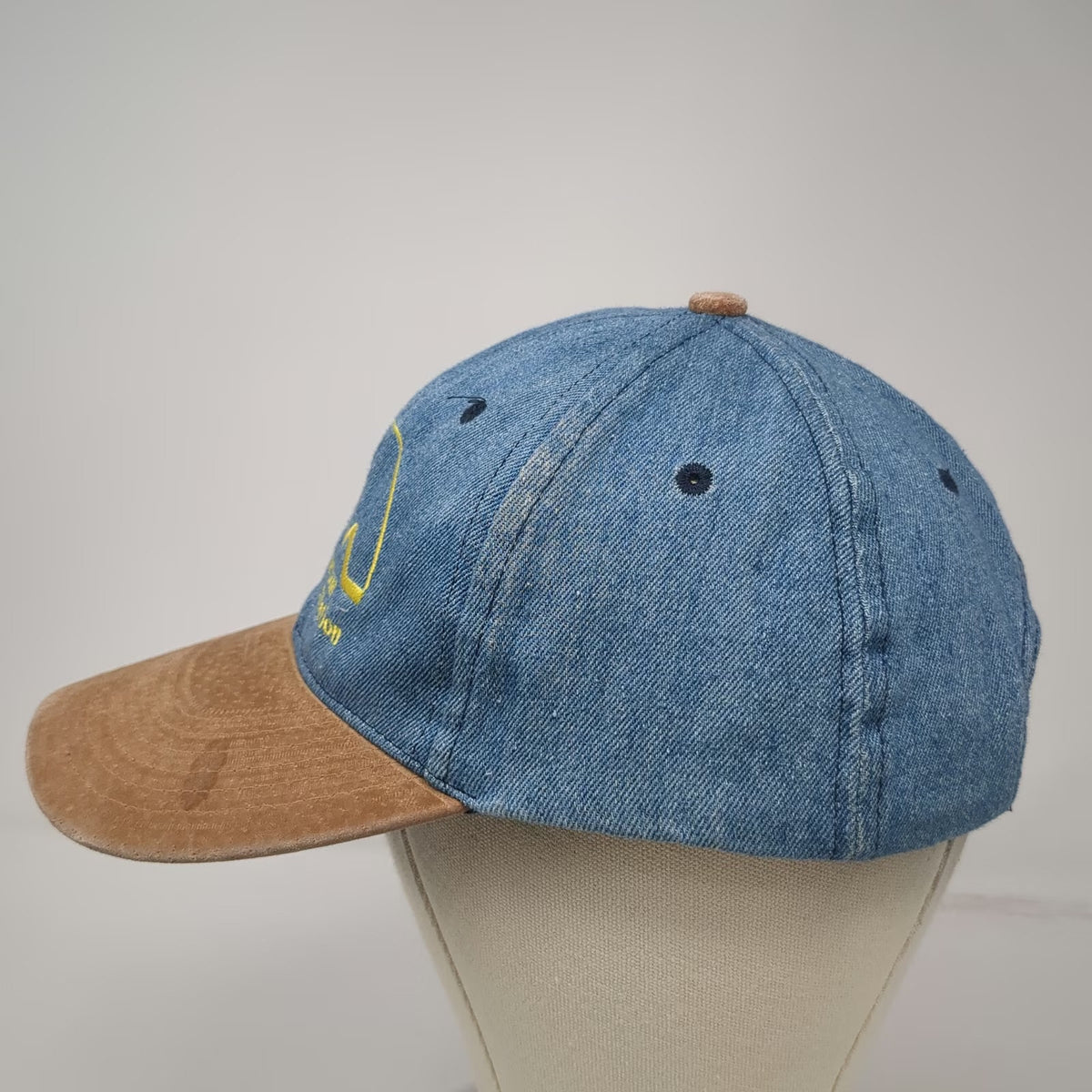 Kati Baseball Cap Blue Brown One Size Denim Rocky Mountain Research Station Hat