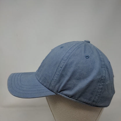 Rowdy Gentleman Slideback Hat Blue OSFM Adjustable Embroidered Logo 6 Panel