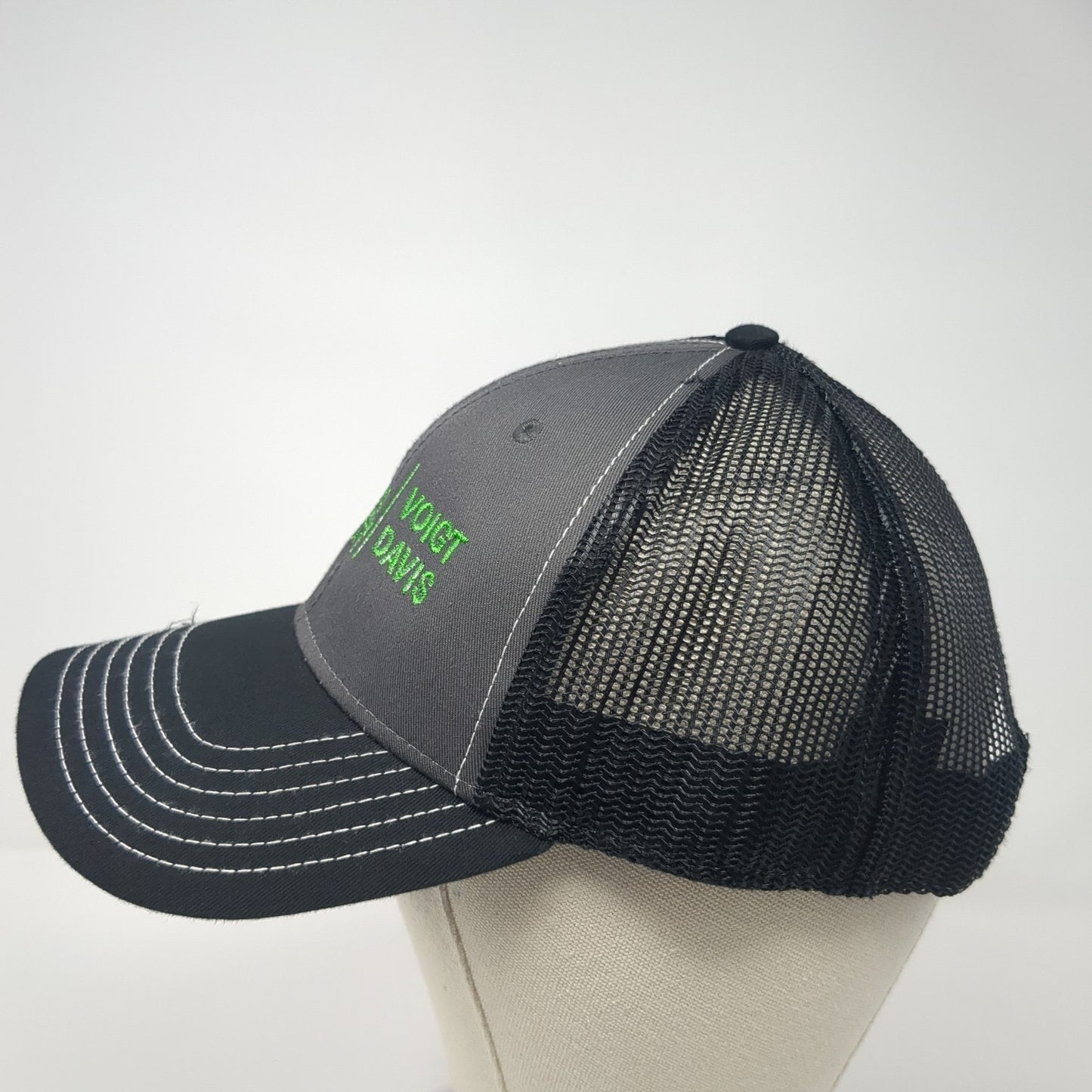 Better Homes and Gardens Real Estate Voigt Davis Trucker Hat Black OS Mesh Otto