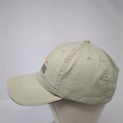 Poppy Ridge Golf Course Slideback Hat Tan One Size Adjustable Roxxi