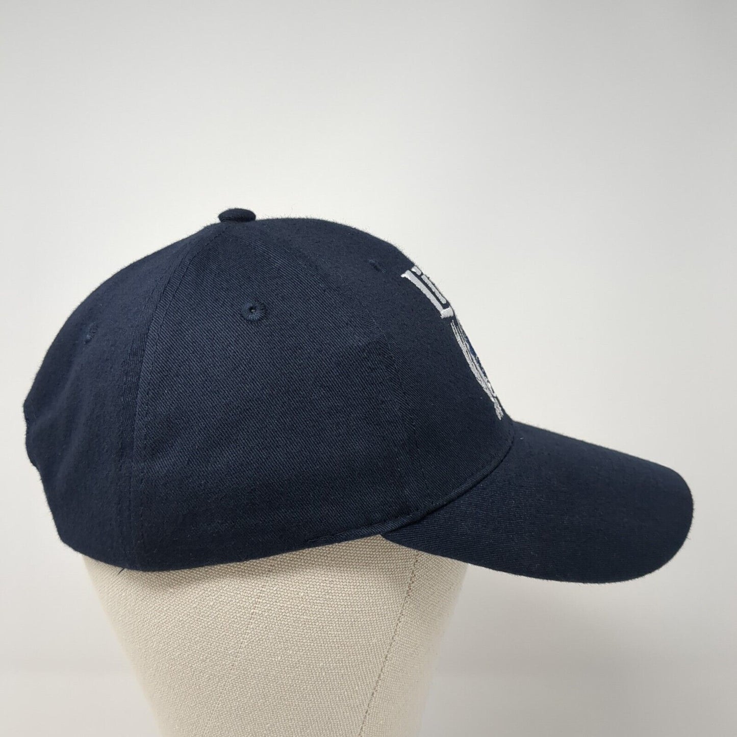 Miller Lite A Fine Pilsner Beer Snapback Hat Blue OS Adjustable Embroidered
