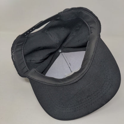 El Tosoro Tequila Enjoy Responsibly Black OS Adjustable Embroidered 6 Panel