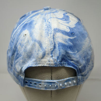The Sportsman 5 Panel Blue White One Size R-M Automotive Finishes Snapback Hat