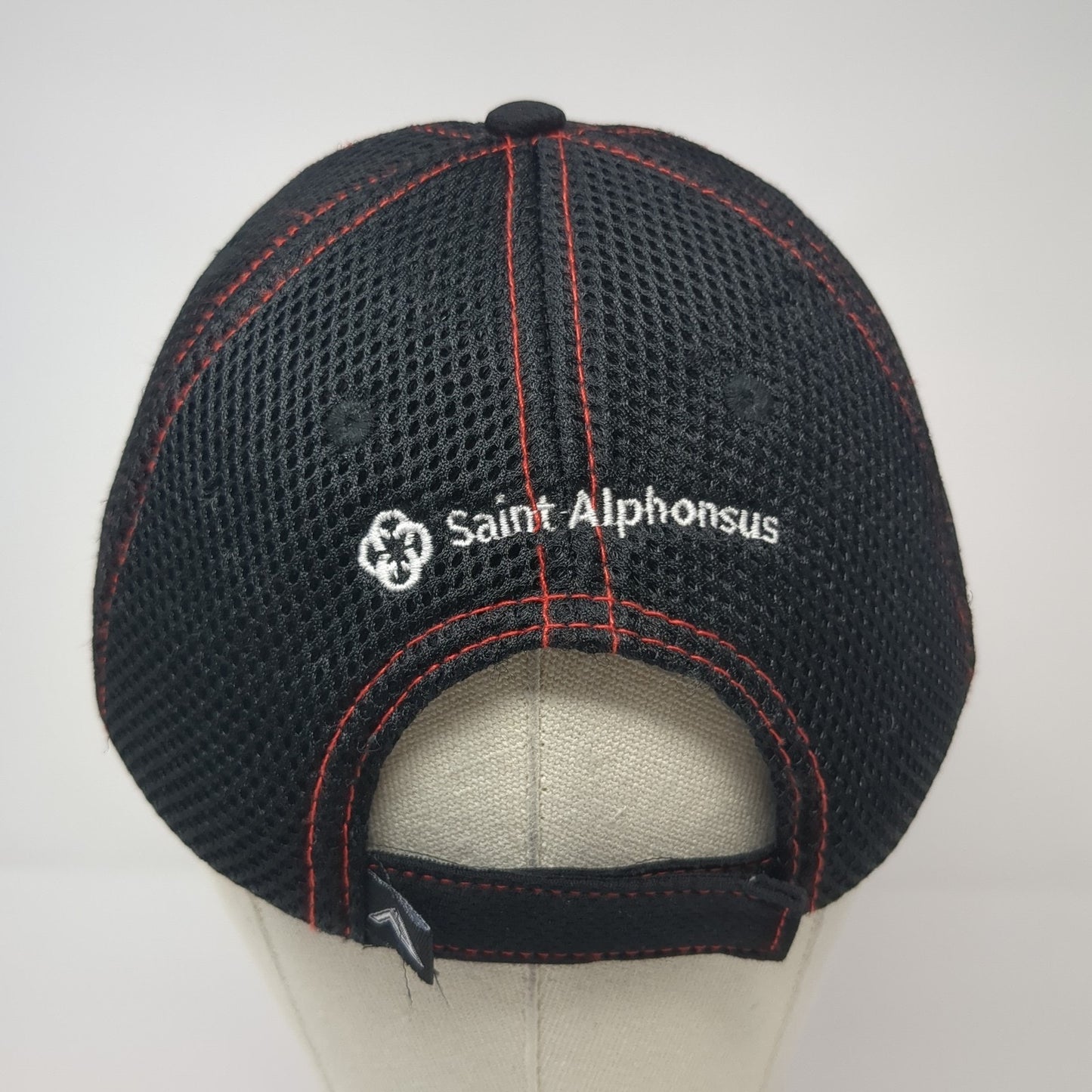 Got Trauma Saint Alphonsus Baseball Cap Black One Size Mesh Pacific Headwear