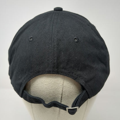 Queensboro Baseball Cap Black One Size Trust The Queen Logo Slideback Hat