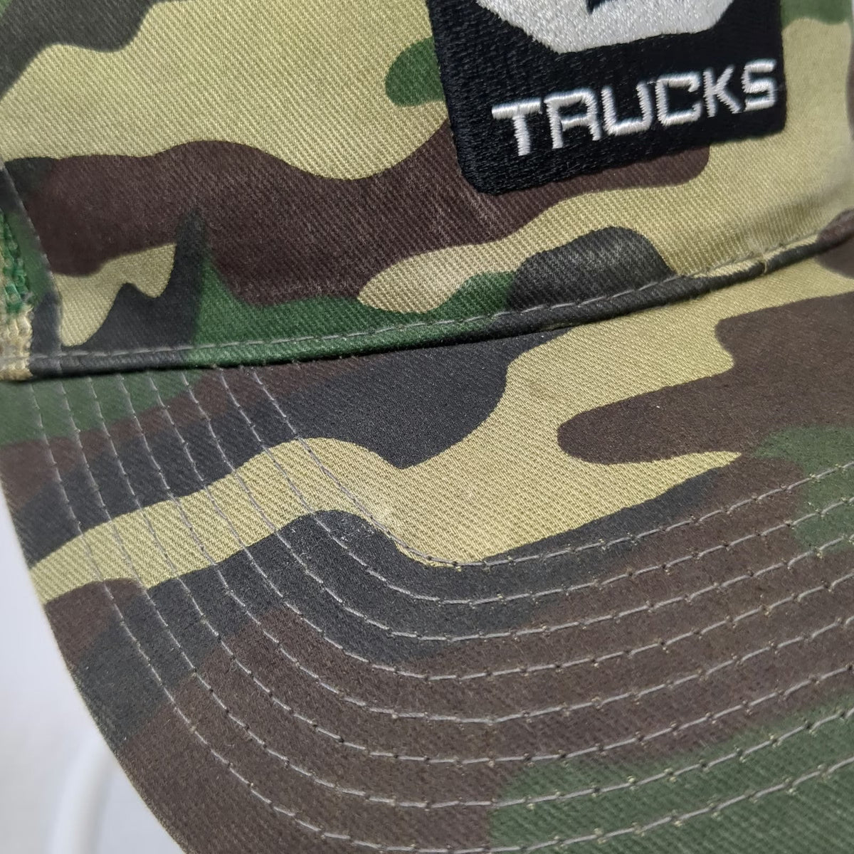 Toyota Trucker Hat Green Camo One Size Mesh Snapback Tundra Pickup Logo Patch