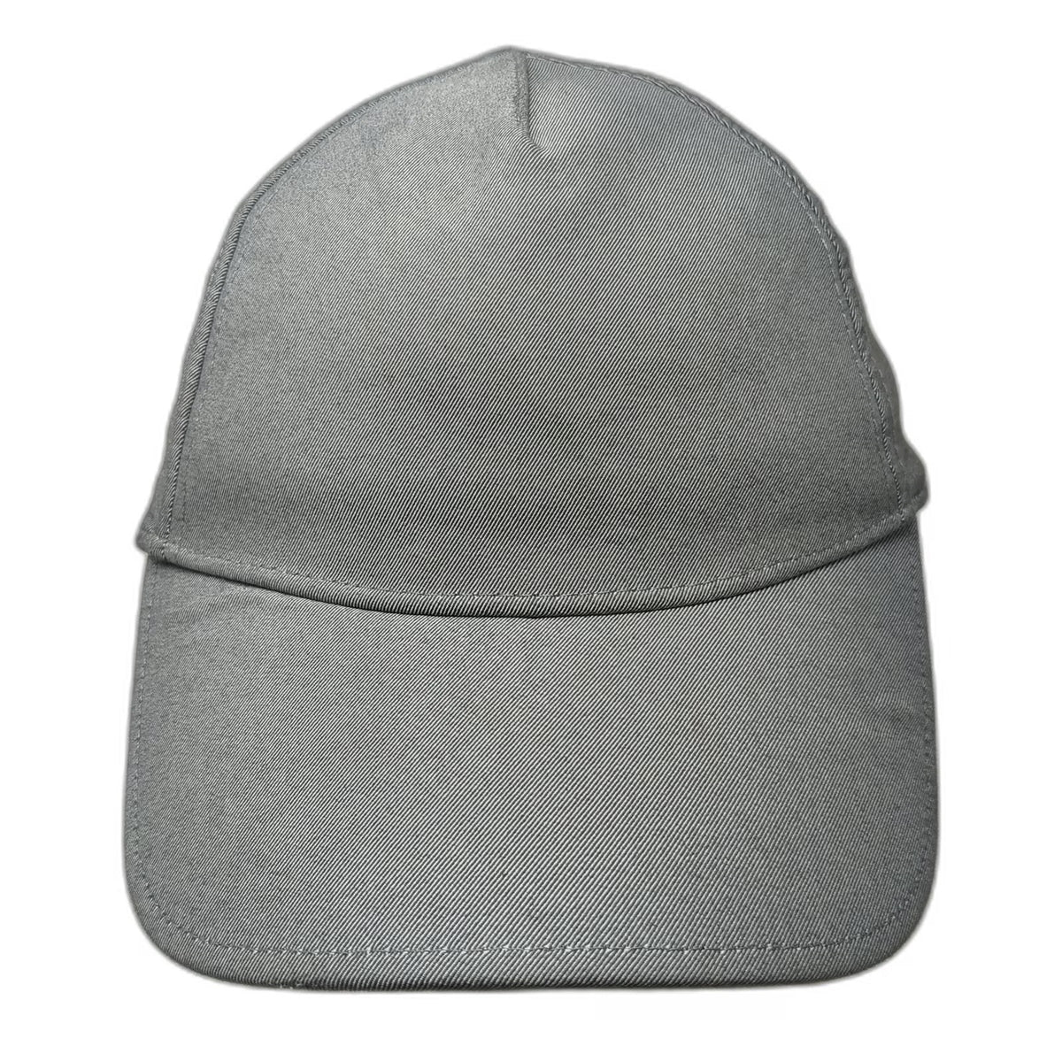 Lululemon 5 Panel Gray One Size Strapback Nylon Spandex Athletic Running Hat