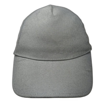 Lululemon 5 Panel Gray One Size Strapback Nylon Spandex Athletic Running Hat