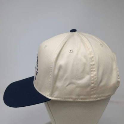 Otto 5 Panel Beige Blue One Size Snapback Hat Boise Scratch Capital Wealth