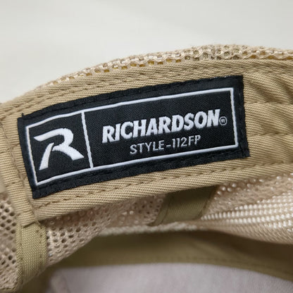 Richardson Trucker Hat Red One Size Expedition Inspiration 5 Panel Mesh Back