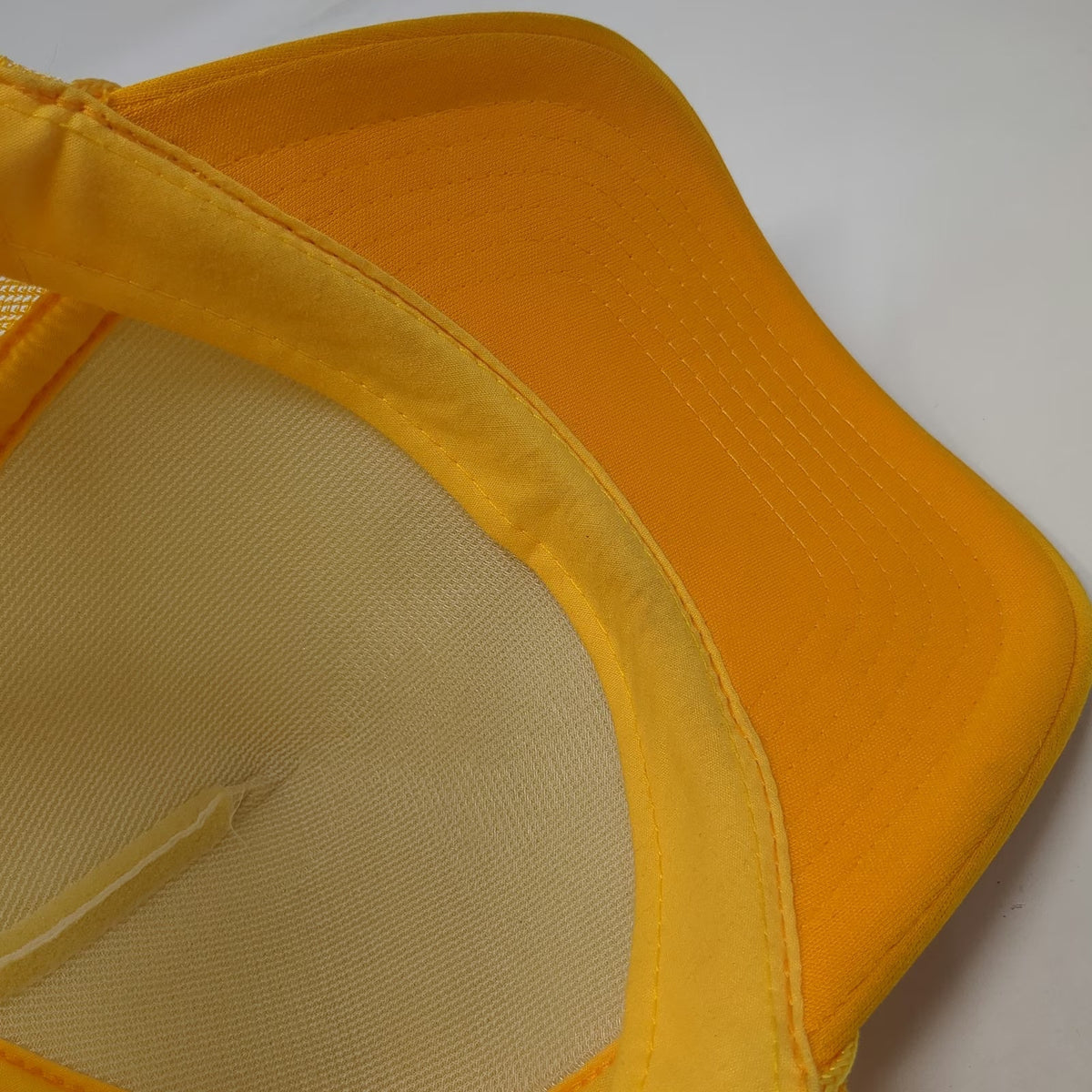 Headgear Trucker Hat Yellow White Maui Hawaii Goofy Foot Surf School One Size
