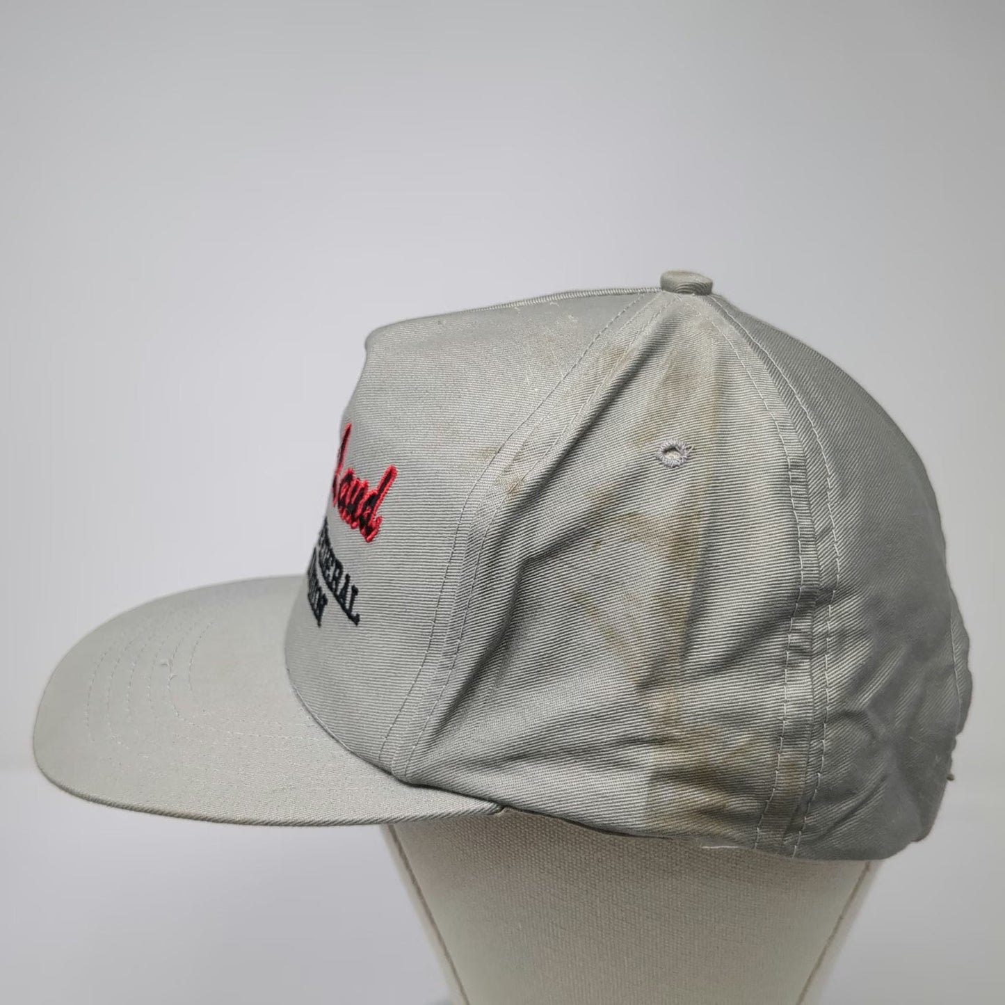 Kenda Snapback Gray Hat One Size Sea-Land Employees Federal Credit Union 5 Panel