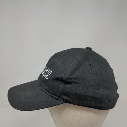 Sentry Event Services Inc Slideback Hat Black One Size Embroidered Big X