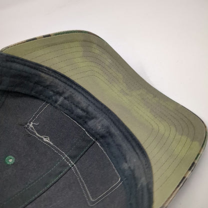 Richardson Trucker Hat Green Camo One Size Jim Dandy Brewing Snapback Mesh