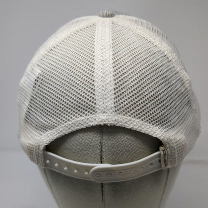 Billabong Trucker Hat Gray One Size Mesh Snapback Wave Logo Patch Surf Beach