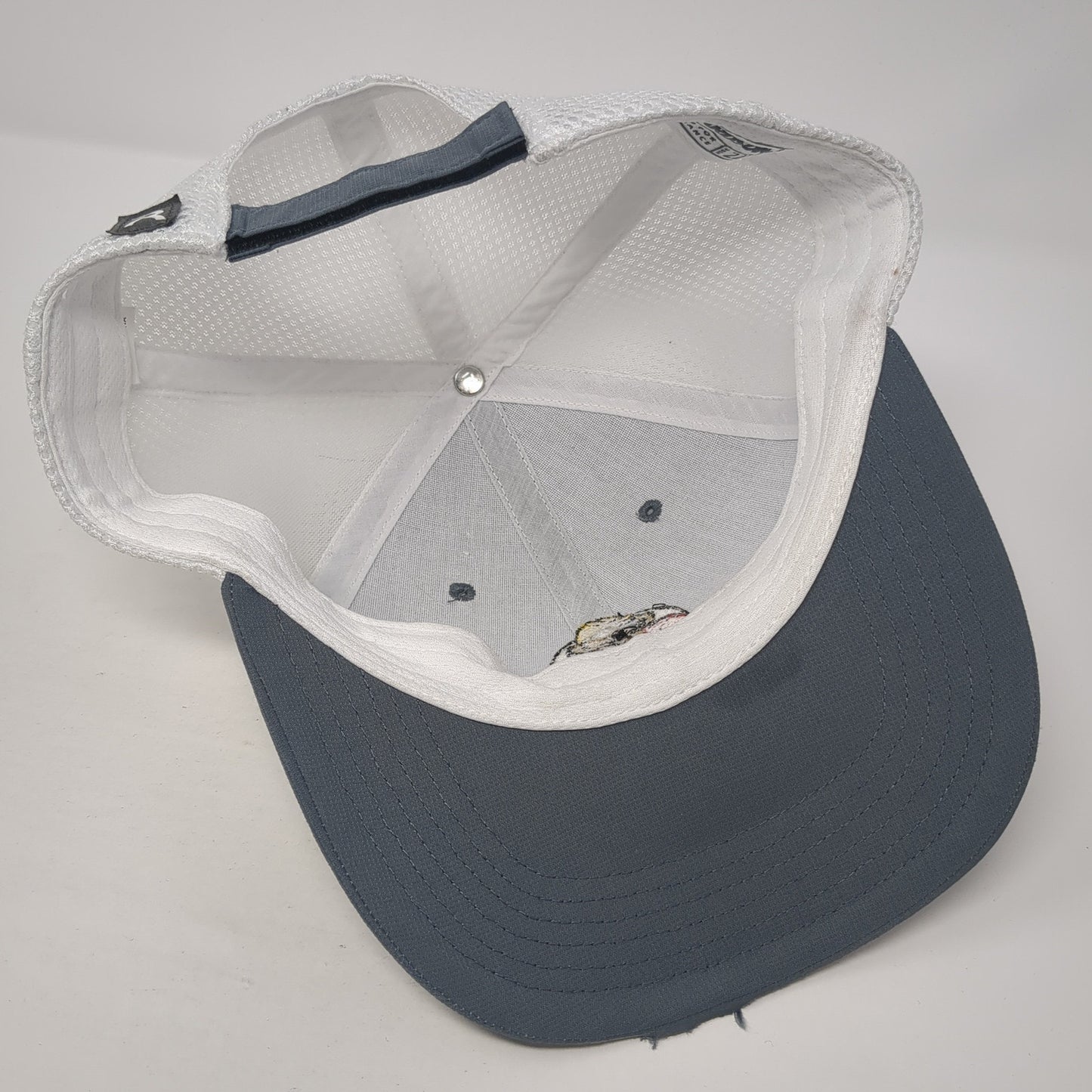 ACME Tools Strapback Trucker Hat Gray One Size Adjustable Mesh Back Richardson