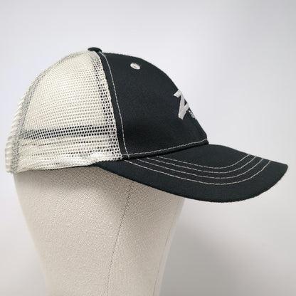Creative Awards Baseball Cap Black OSFM Mesh Back Z Tags Embroidered Logo Hat