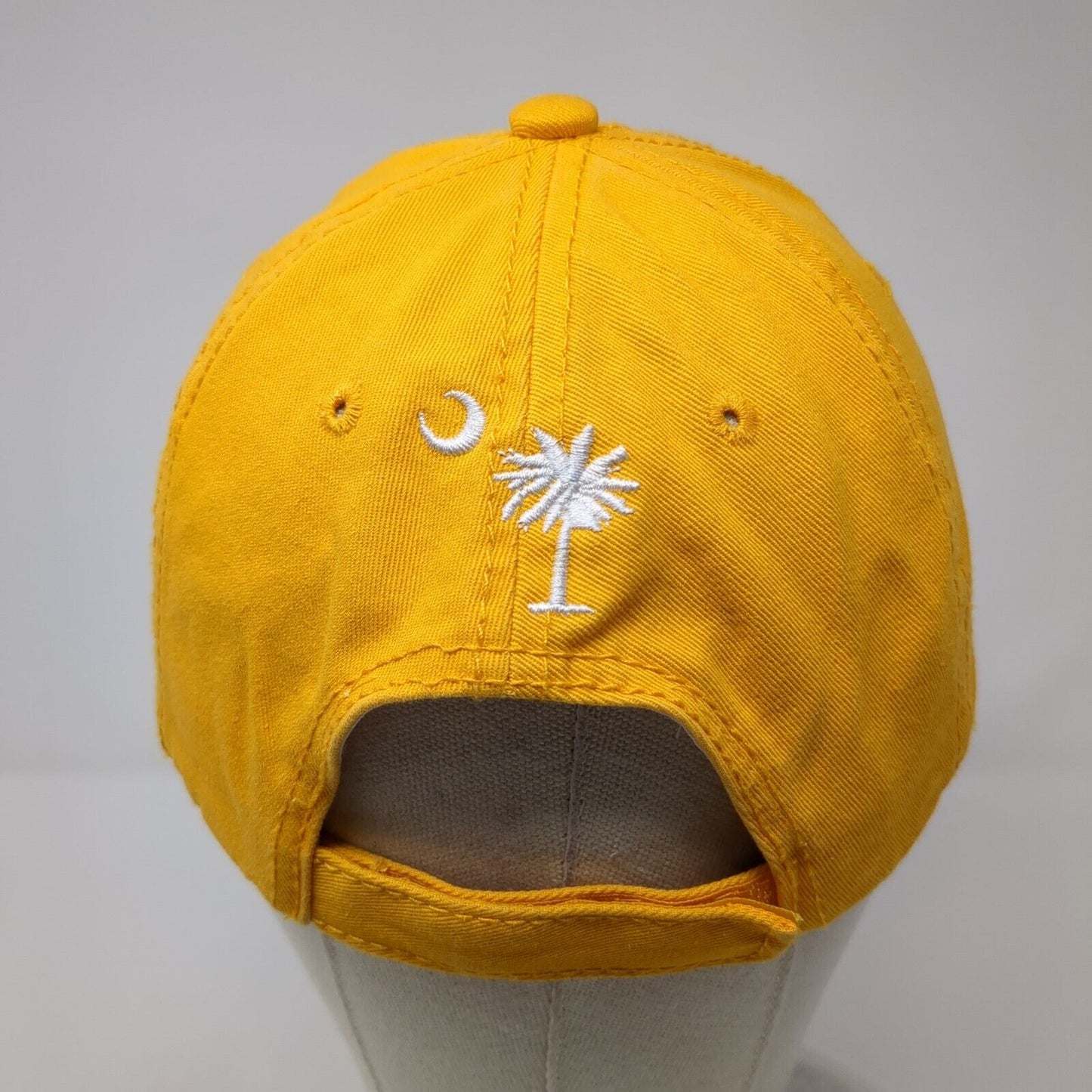 Hilton Head Island South Carolina Strapback Hat Yellow One Size Strand