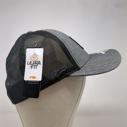 Pukka Snapback Trucker Hat Gray OSFA Ultra Fit Mesh Back W/Tags