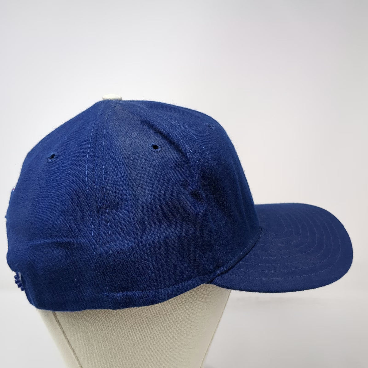 New Era Los Angeles Dodgers MLB Snapback Hat Blue M/L Made USA Vintage Pro Model