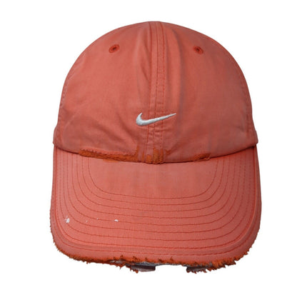 Nike Swoosh Strapback Hat Red One Size Adjustable 6 Panel Outdoor