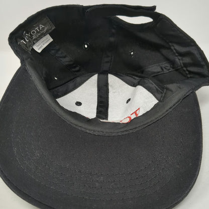 Toyota Racing Baseball Cap Black One Size Adjustable Strapback Embroidered Hat