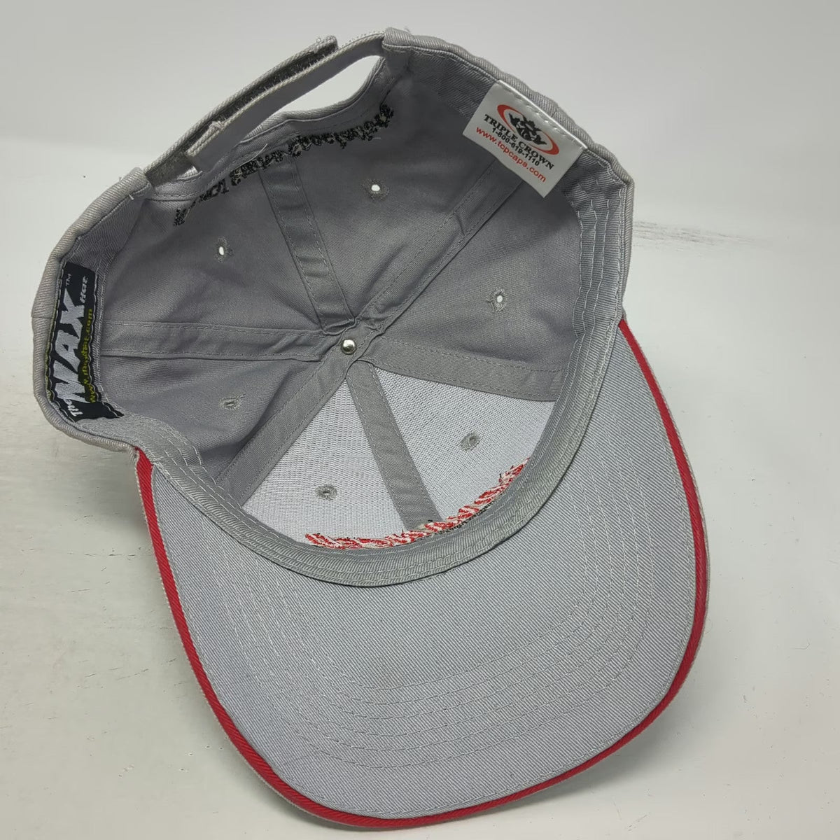 Triple Crown Advanced Marble Granite Gray One Size Baseball Cap Strapback Hat