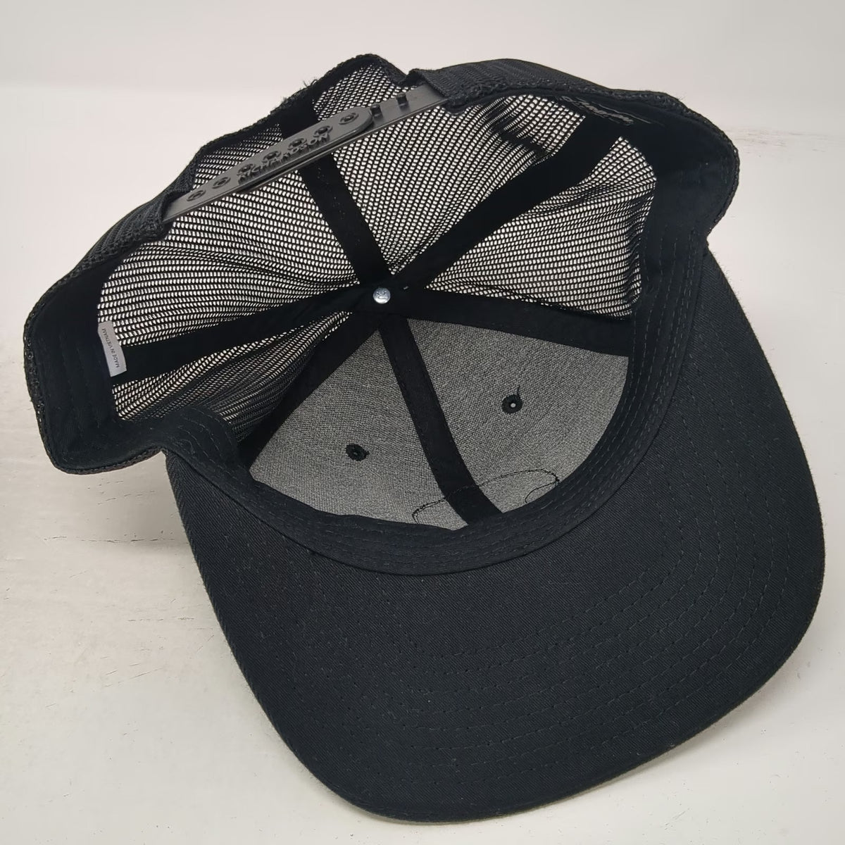 Richardson Trucker Hat Black One Size First Colony Mortgage Mesh Snapback 511