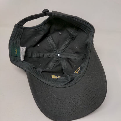 Cabela's Club Slideback Hat Gray OSFM Adjustable Embroidered Logo 6 Panel
