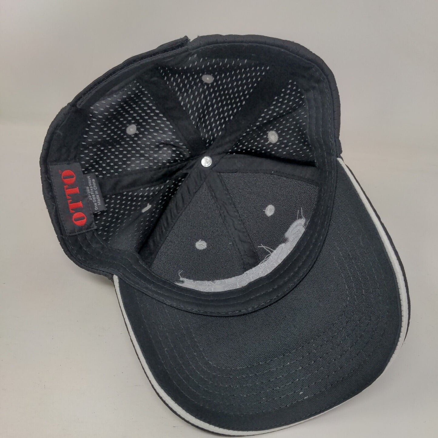 Sentry Event Services Inc Strapback Hat Black OSFM Embroidered Otto