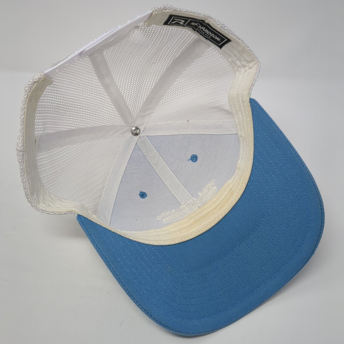 Tom Boland Ford Snapback Mesh Back Trucker Hat Blue One Size Adjustable
