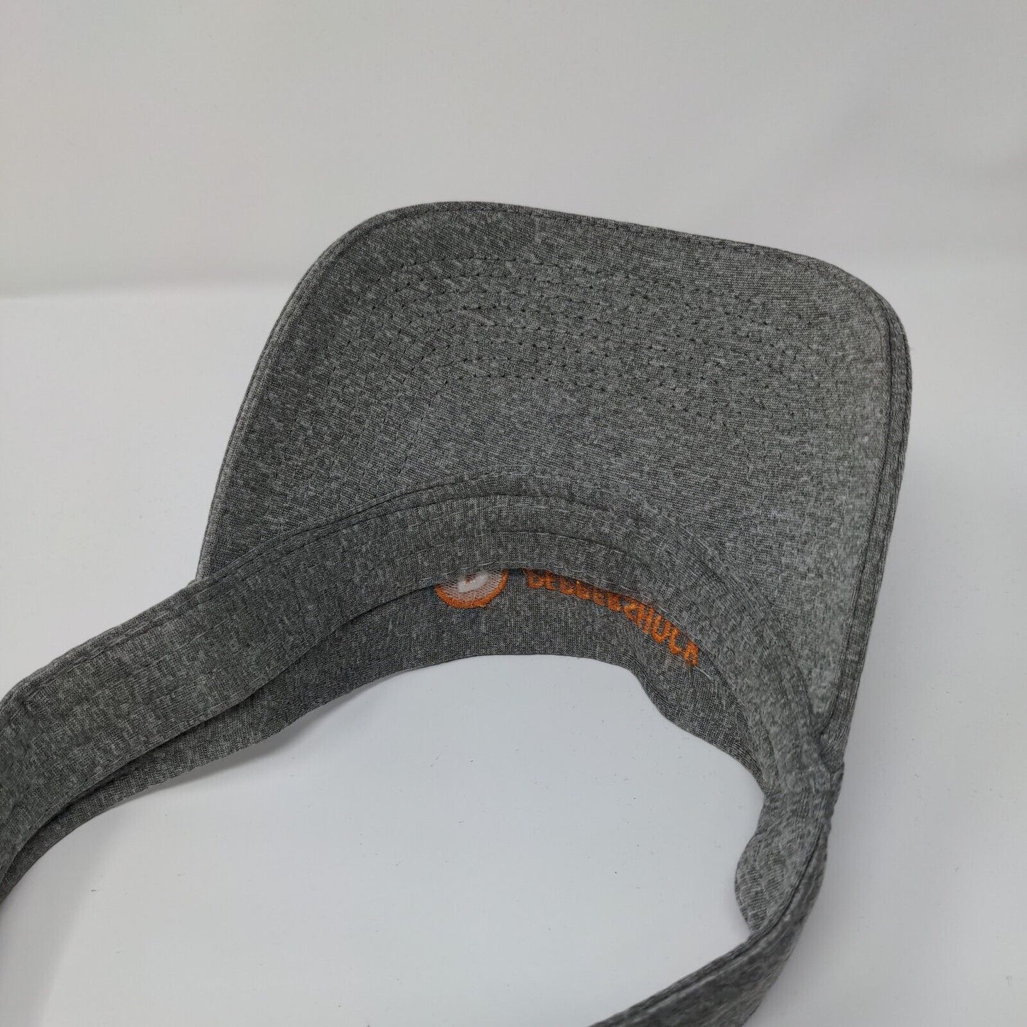Peppershock Media Strapback Sun Visor Gray One Size Adjustable Sport-Tek
