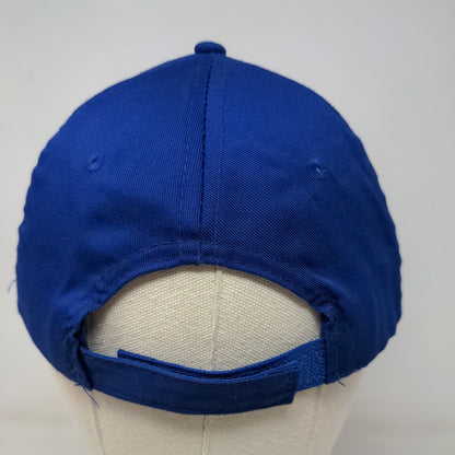 Culver's Men's Strapback Hat Blue Adjustable Embroidered Logo Polycotton