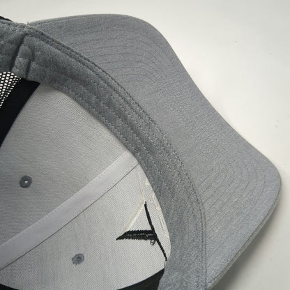 Richardson Trucker Hat Gray One Size Mesh Apex Design and Drafting Snapback