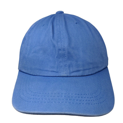 Gap Strapback Hat Blue Large Adjustable Solid 6 Panel Vent Holes Blank