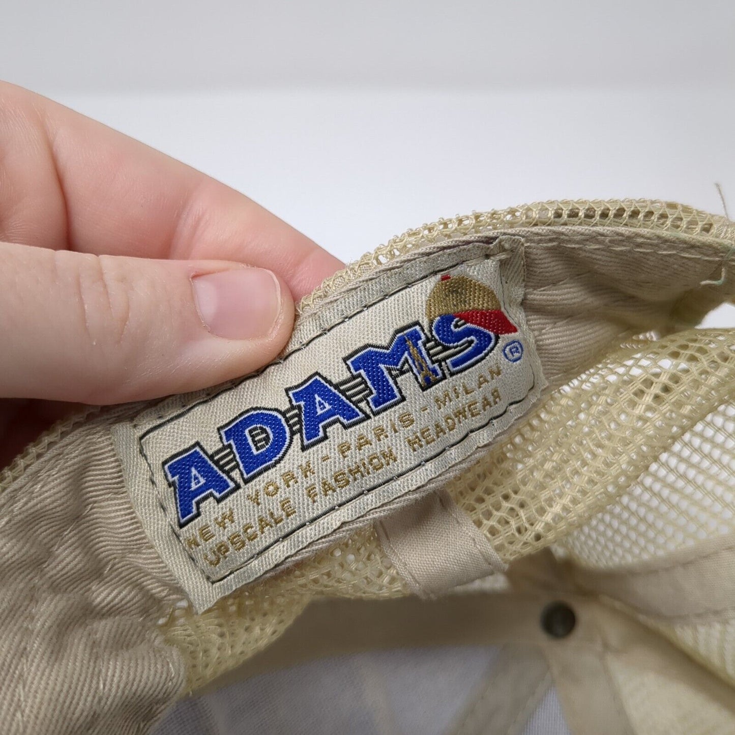 I'll Bring The Party Snapback Trucker Hat Multicolor OS Mesh Back Distressed