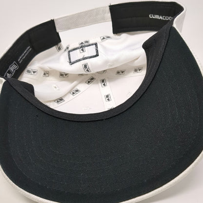Adidas Baseball Cap White One Size Strapback Hat Climacool Performance Sport
