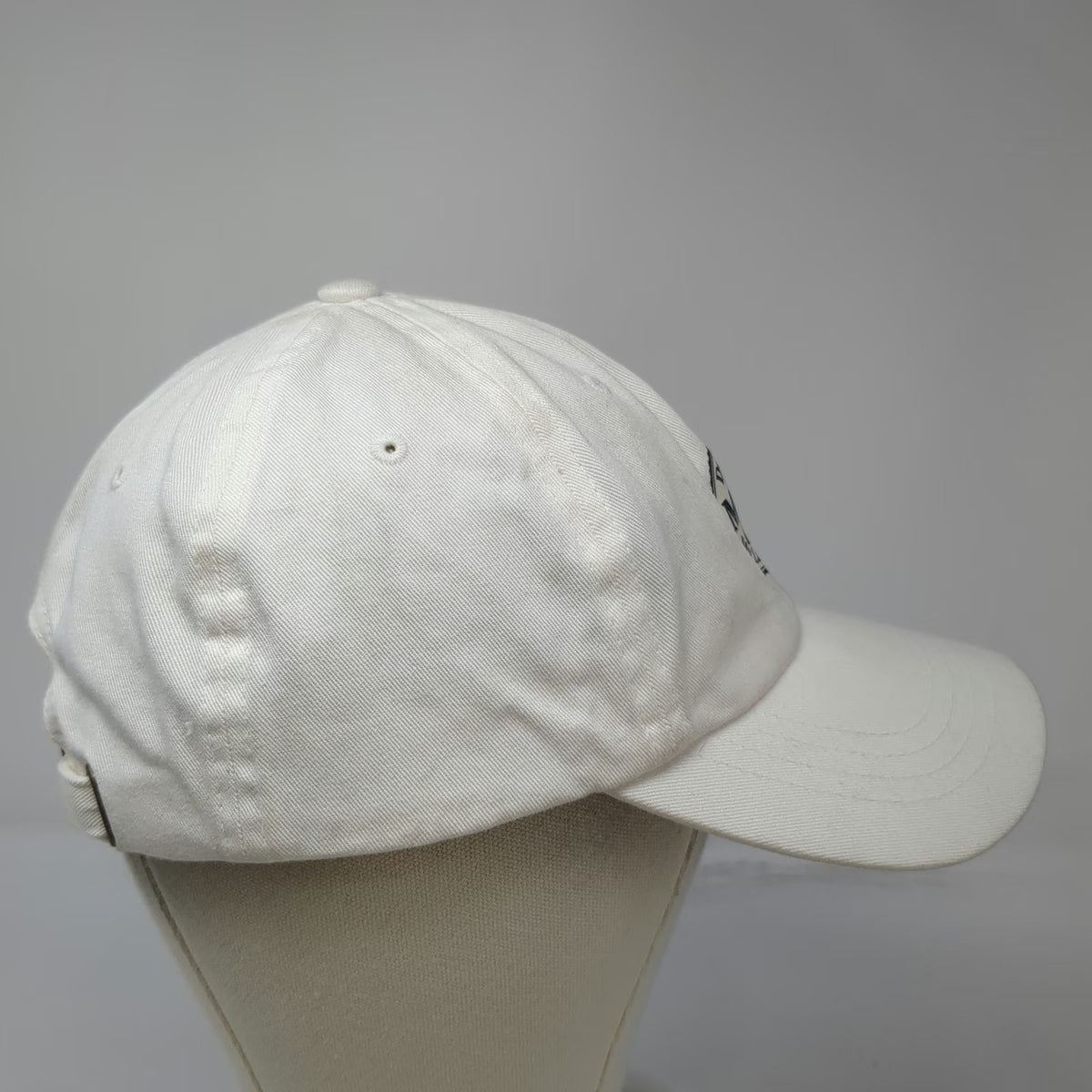 Yupoong Baseball Cap White One Size Golf Definitely Maybe Last Round Cotton Hat
