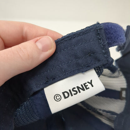 Disney Springs Strapback Trucker Hat Blue One Size Mesh Back Outdoor