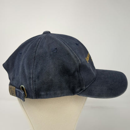 Fahrenheit Baseball Cap Blue OSFM Seashore Campsites Staff Hat Slideback Cotton