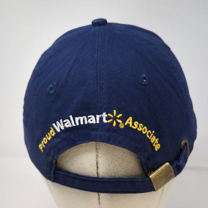 Blue One Size Baseball Cap Walmart Spark Logo Proud Associate Retail Uniform Hat