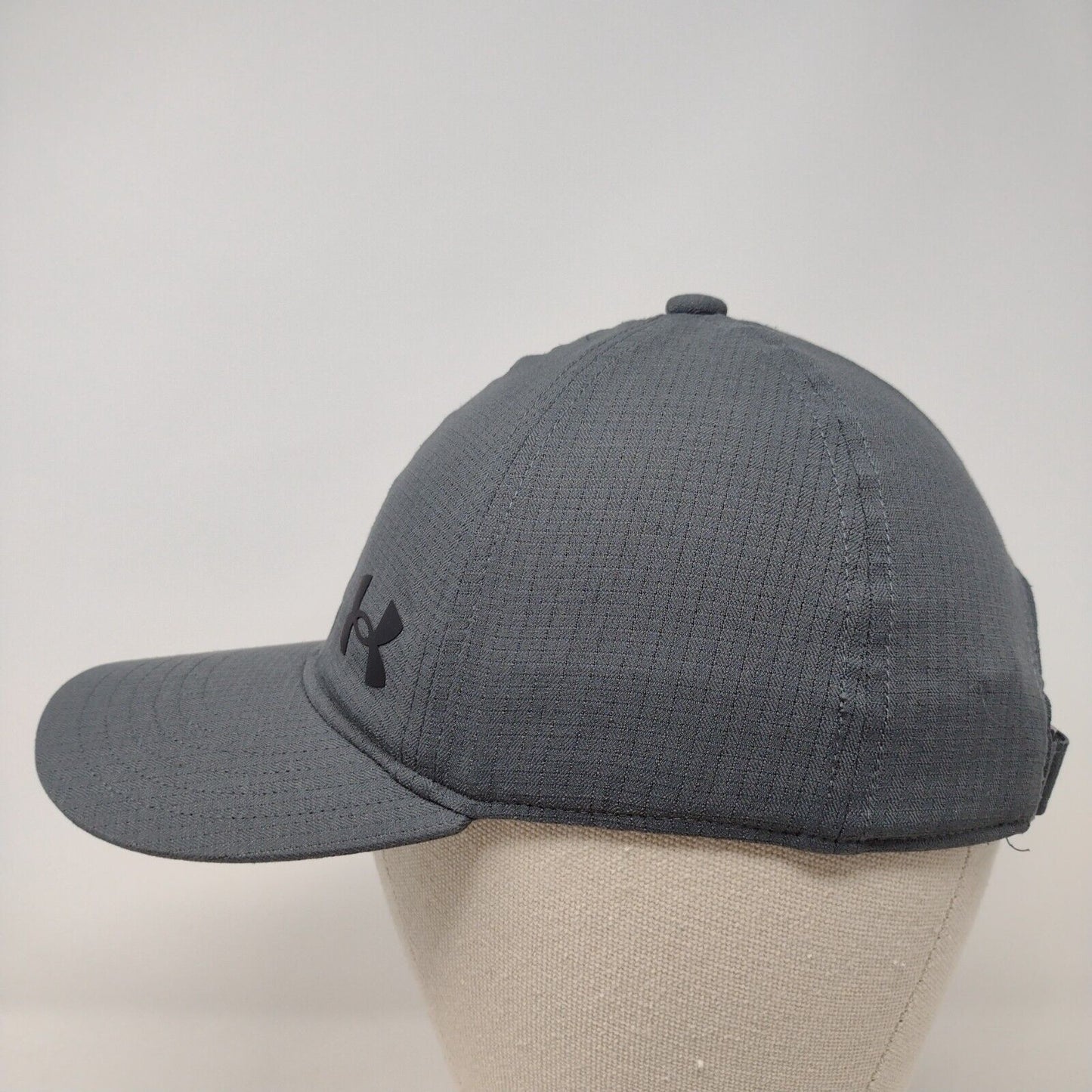 Under Armour Vent Strapback Hat Gray OSFA Free Fit Adjustable 6 Panel
